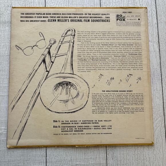 Vintage Glenn Miller and His Orchestra Album - Picture 11 of 11